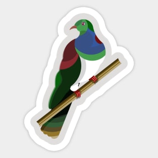 Wood pigeon Kereru Sticker